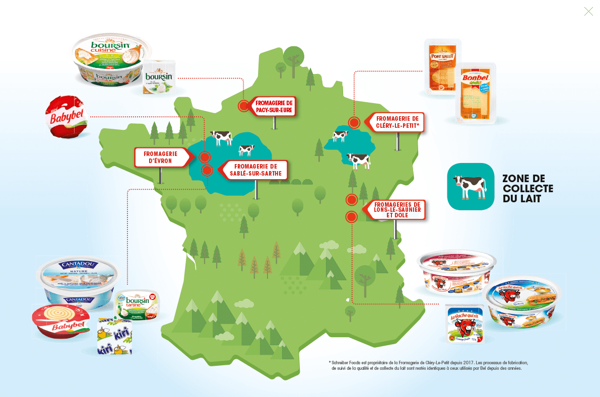 Fromageries 100% françaises