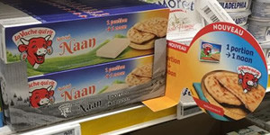 Conseil : implanter La Vache qui rit® Cheese Naan en rayon