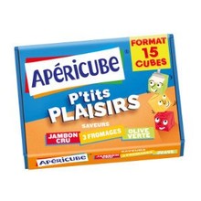 Apéricube P'TITS PLAISIRS 15 CUBES