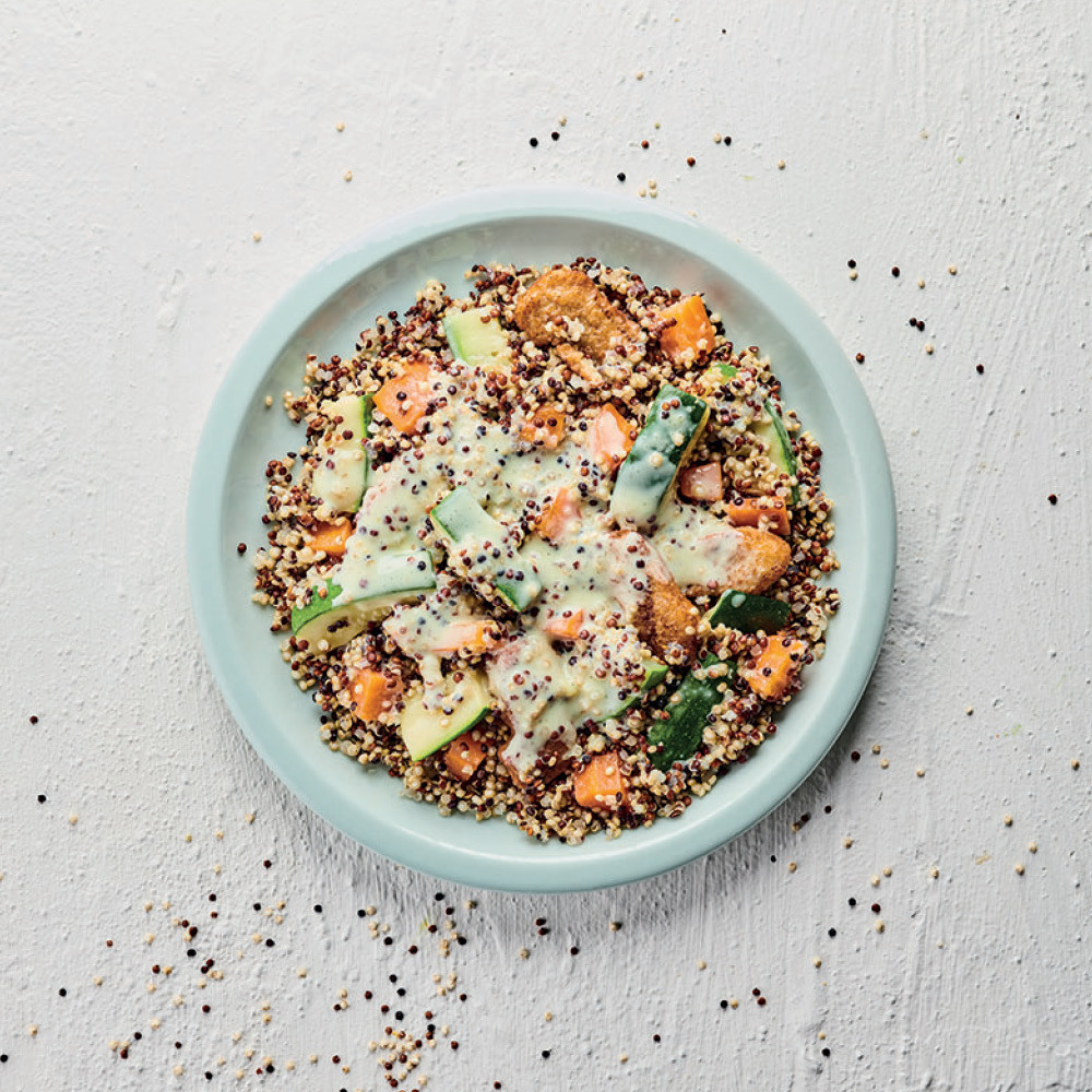 Sauté végétal et Quinoa aux légumes