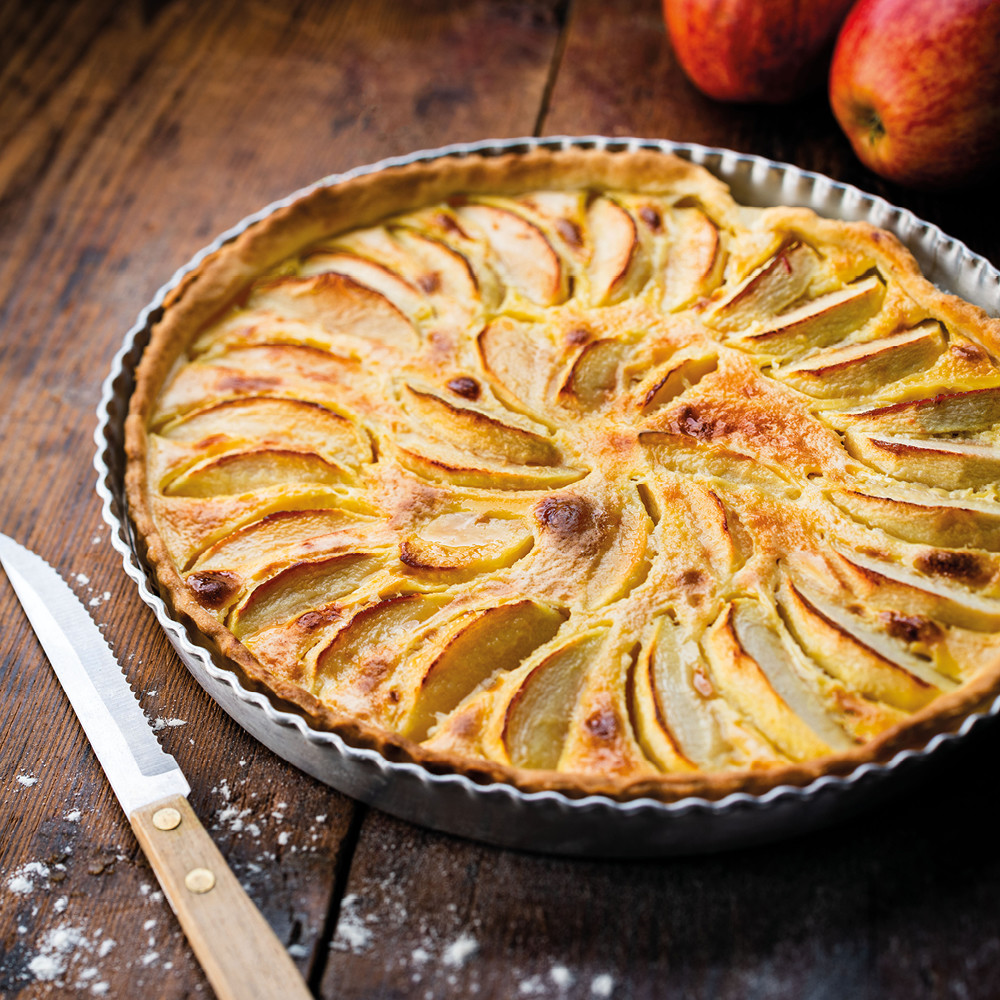 Tarte aux pommes normande