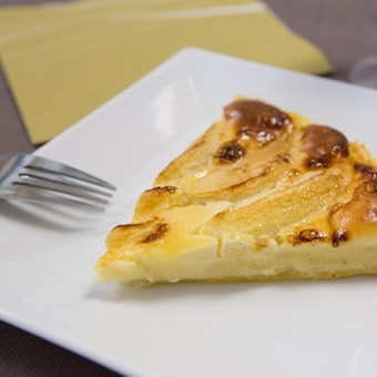 Tarte aux pommes façon « Alsacienne »