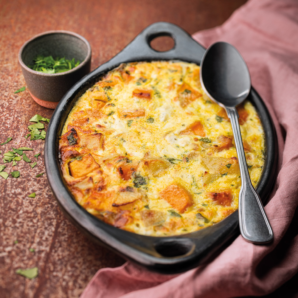 Gratin de butternut et pommes de terre