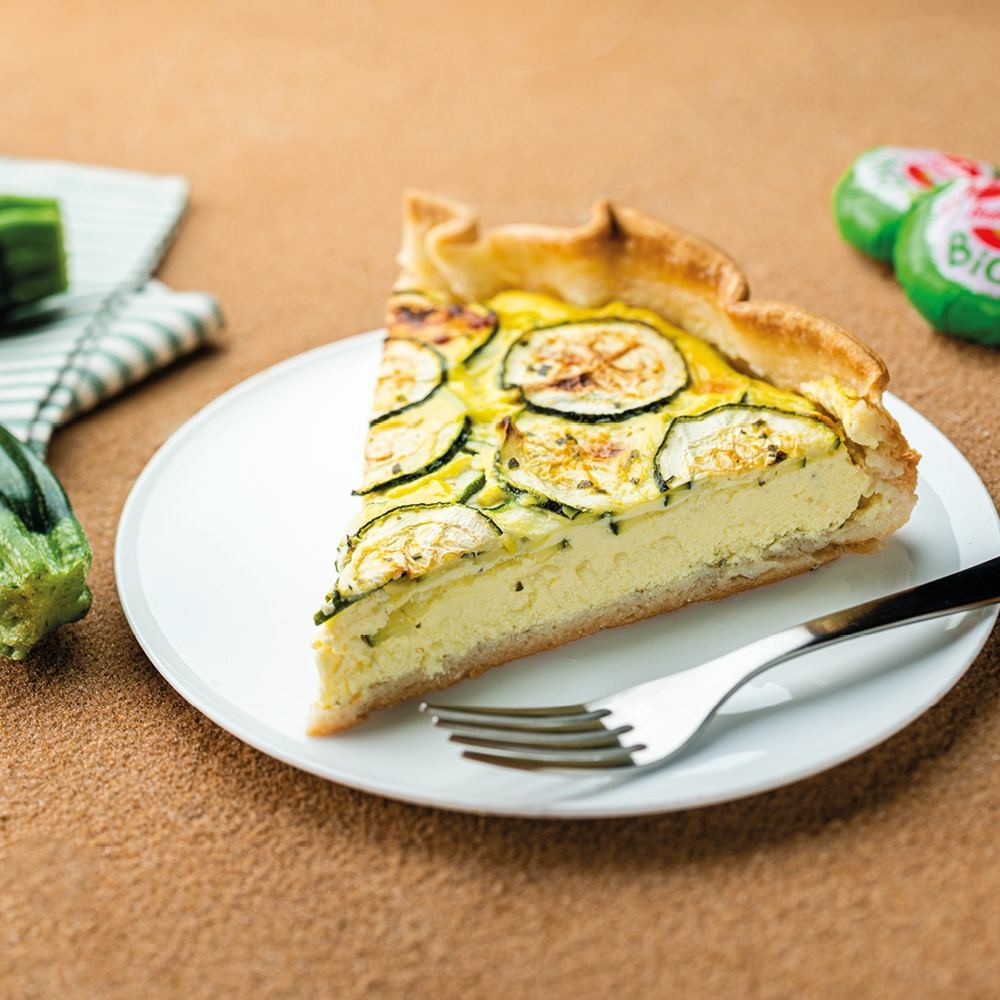 Quiche de courgettes