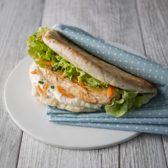 Sandwich escalope