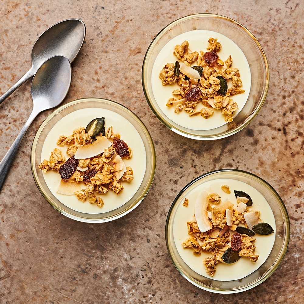 Crème de citron au granola