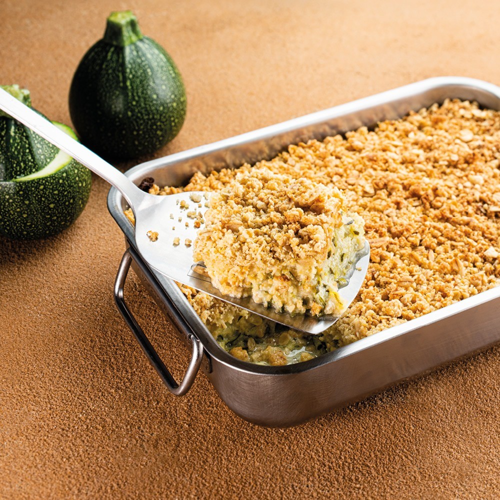 Crumble de courgettes