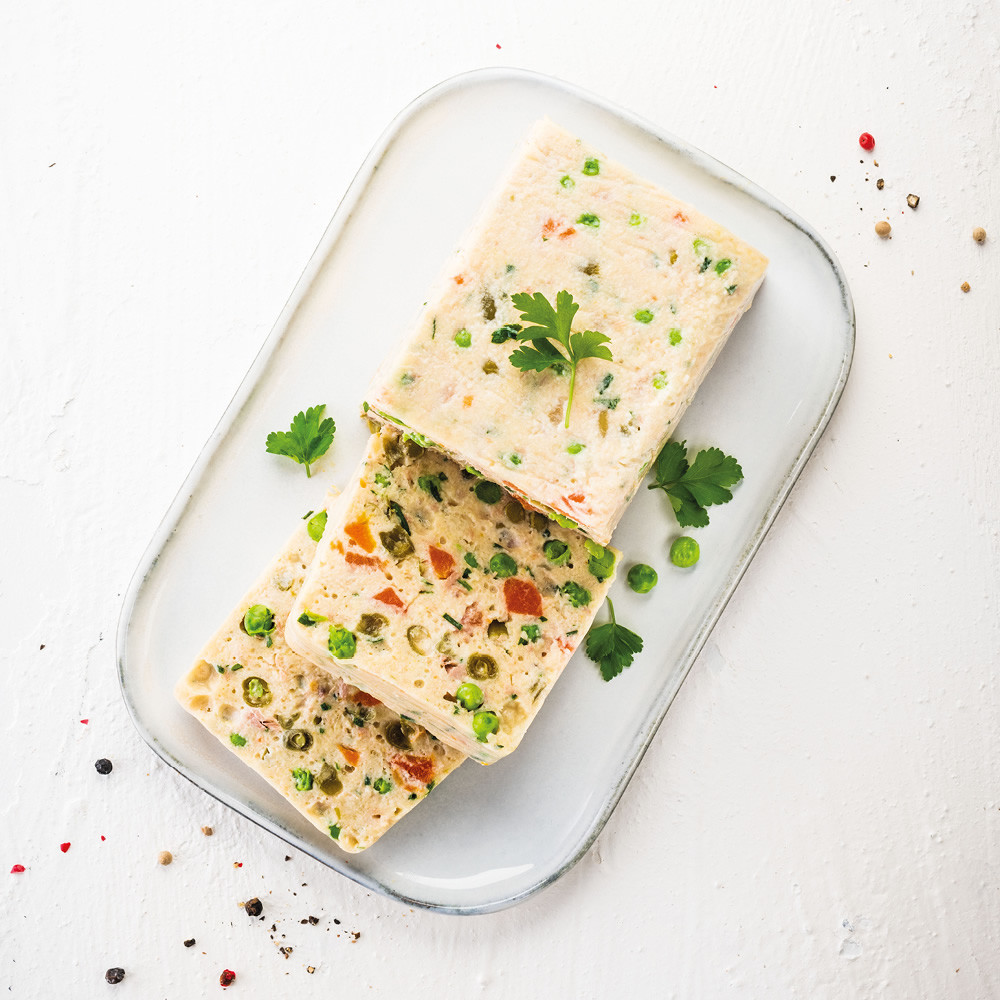 Terrine de légumes au thon