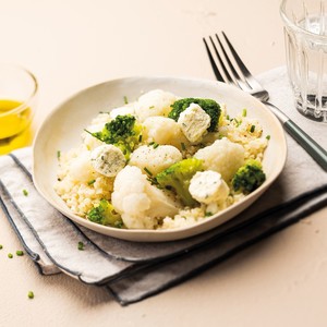 Salade de millet aux fleurettes de choux