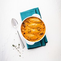 Quenelles de volaille sauce financière