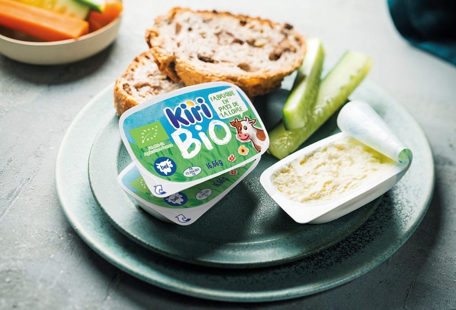 Nouveau : Kiri® en version bio et en barquette pour faciliter la prise en main