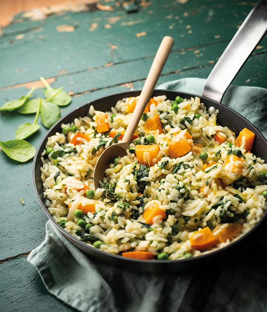 Recette de risotto végétarien bio avec Kiri® Bio 500 g