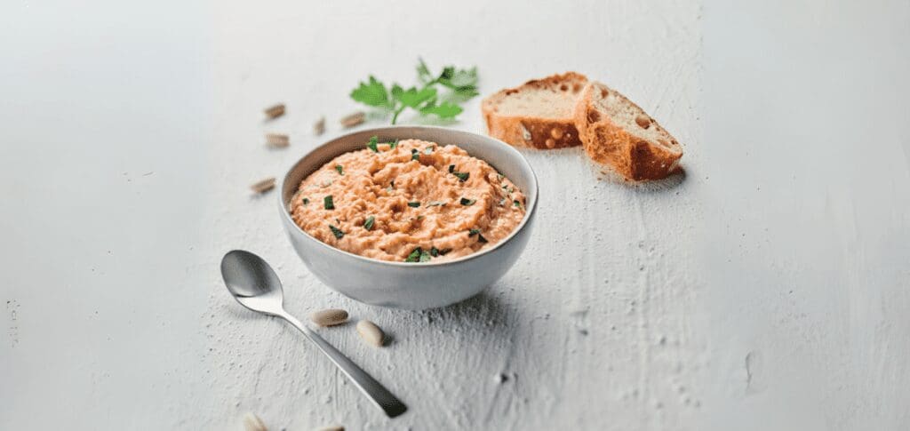 Carottes et haricots blancs façons humous