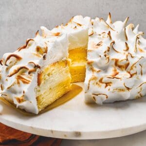 Gâteau génoise à la vanille