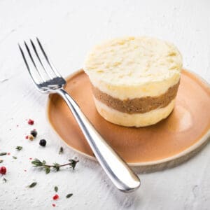 Hachis parmentier texture mixée