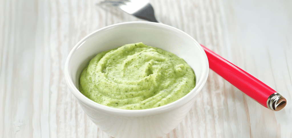 Mousseline de courgettes