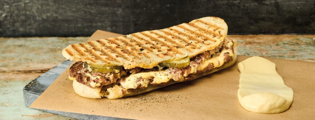Panini au smash burger
