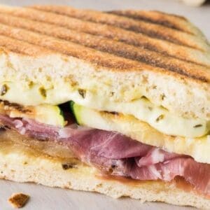 Panini courgettes, aubergines