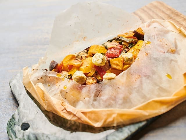 Papillotes de légumes