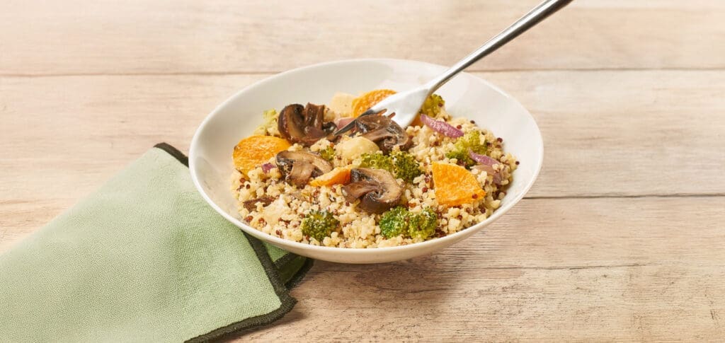 Poêlée de quinoa et légumes d’automne
