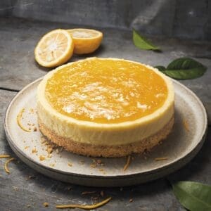 cheesecake kiri yuzu cake